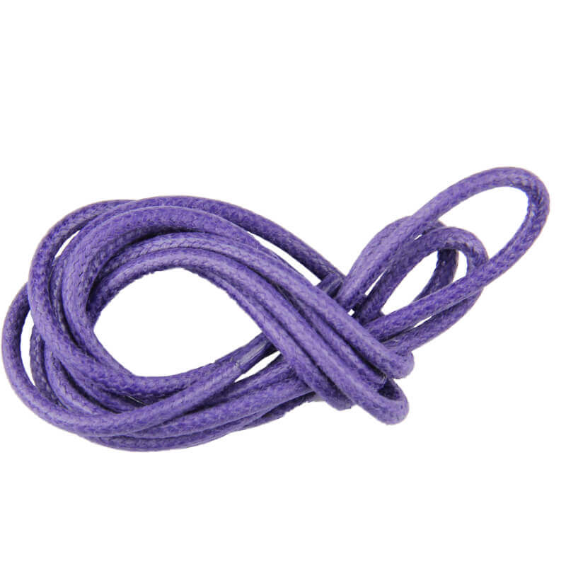 Lacets ronds cirés Violet Lacets ronds cirés Violet