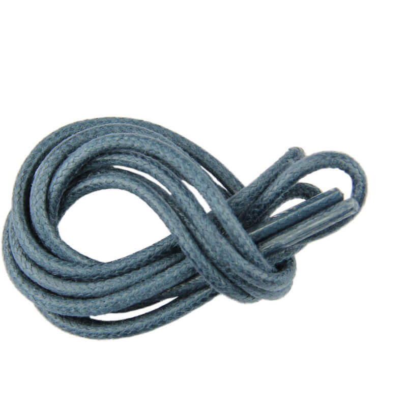 Lacets ronds cirés Bleu Pétrole Lacets ronds cirés Bleu Pétrole