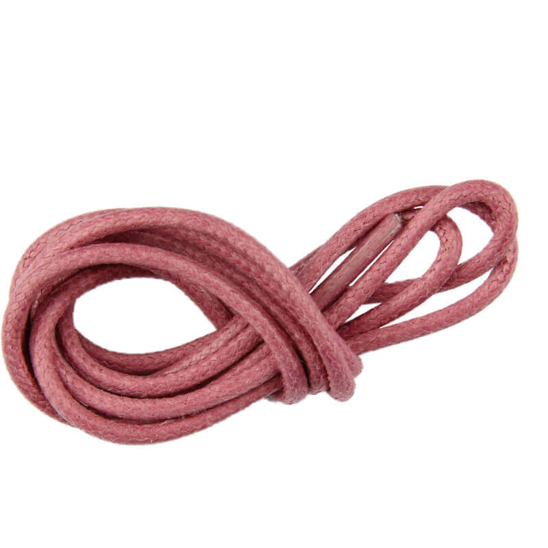 Lacets ronds cirés Rose Foncé Lacets ronds cirés Rose Foncé