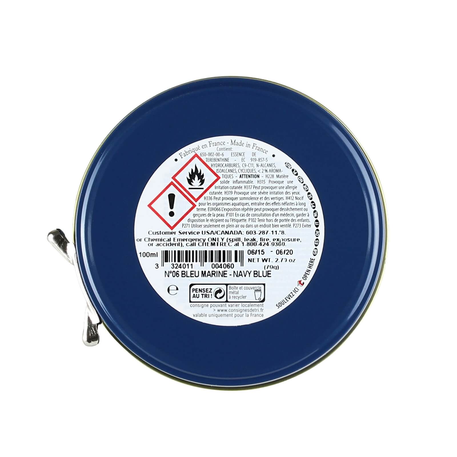 navy boot polish