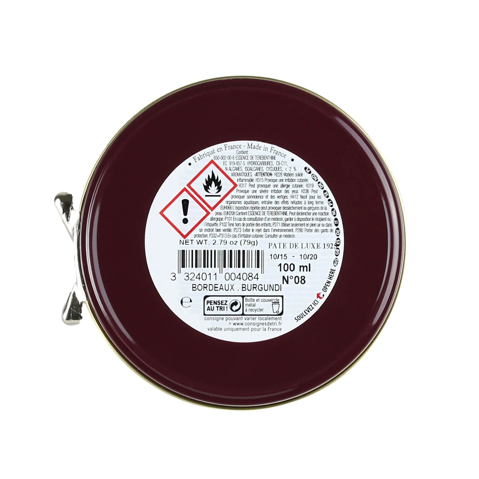 saphir bordeaux polish