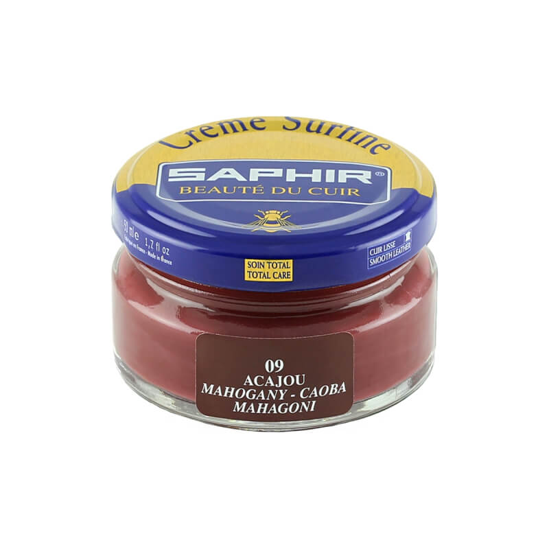 Cirage acajou SAPHIR - Crème Surfine Cirage acajou SAPHIR - Crème Surfine
