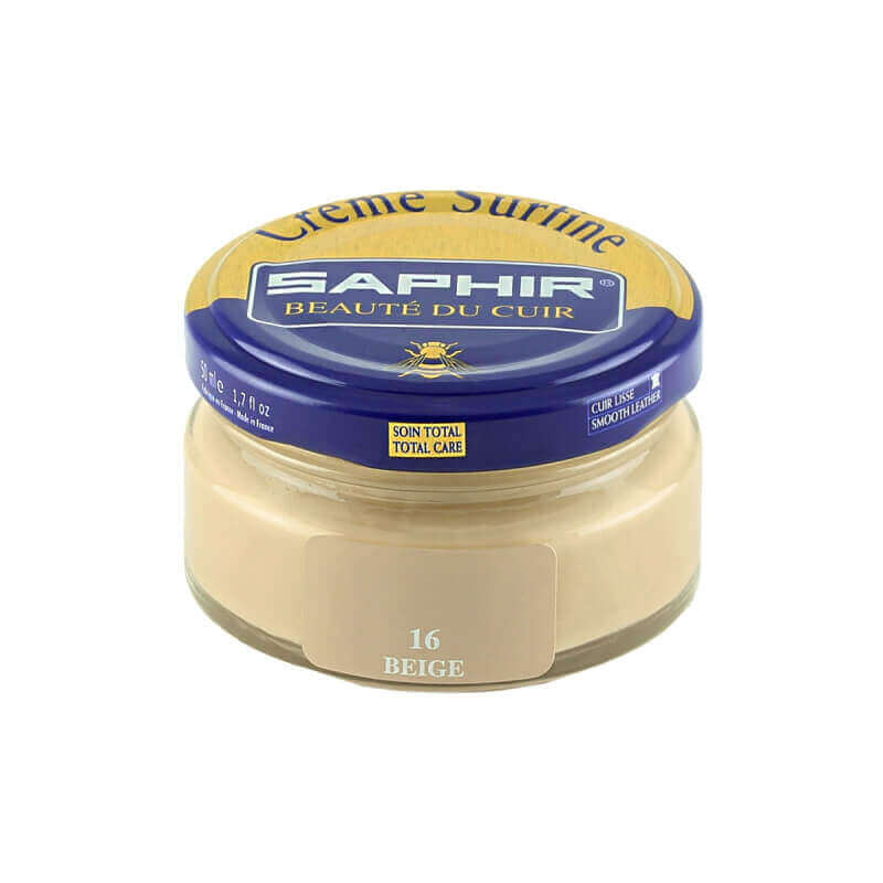 Cirage beige SAPHIR - Crème Surfine Cirage beige SAPHIR - Crème Surfine