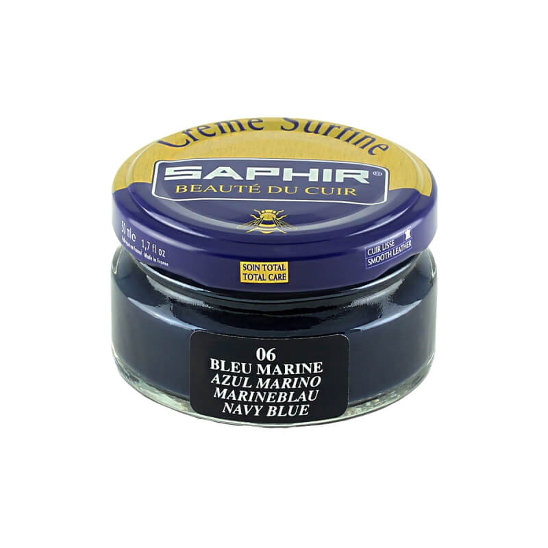 Saphir Navy Blue Superfine Shoe Cream Saphir Navy Blue Superfine Shoe Cream