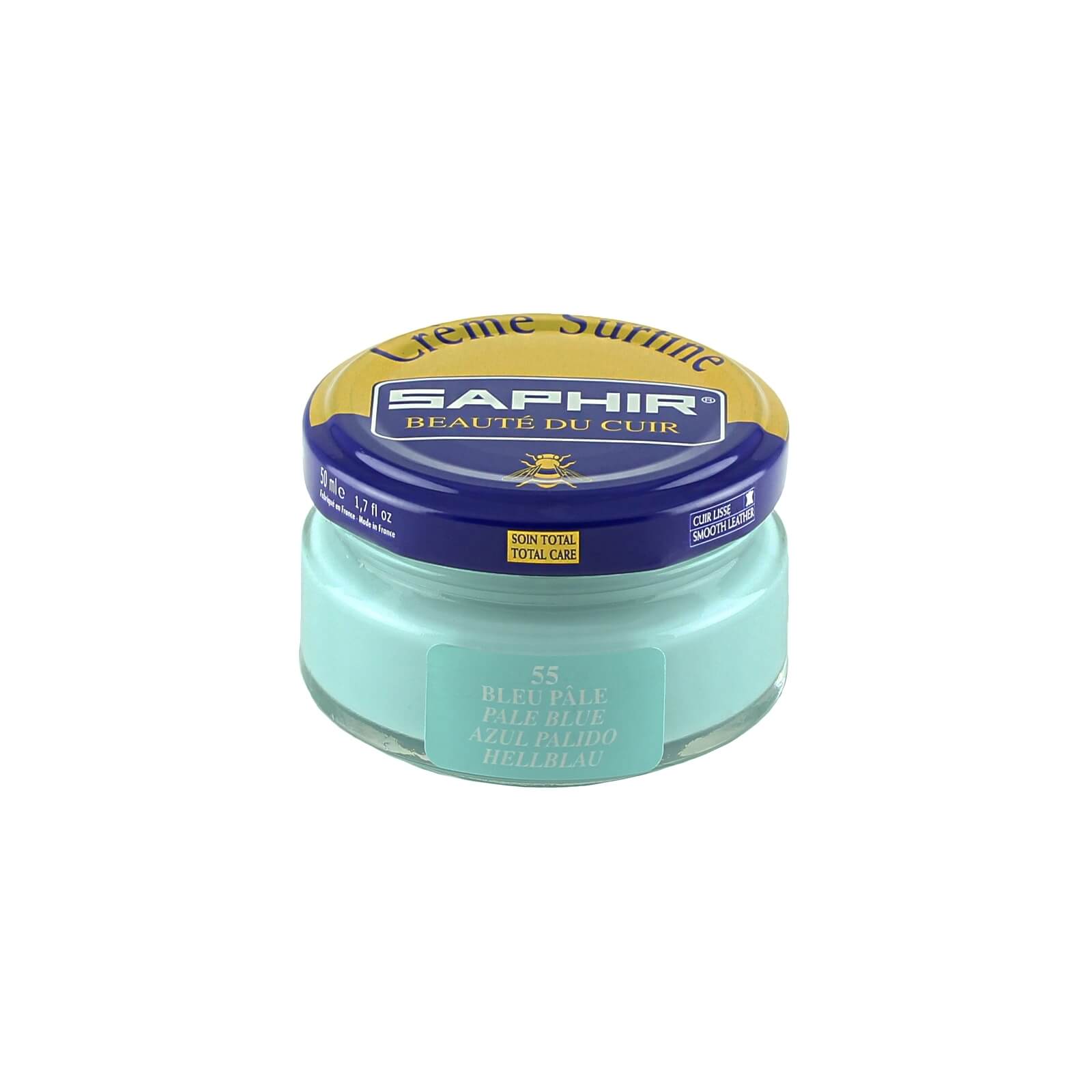 blue boot polish