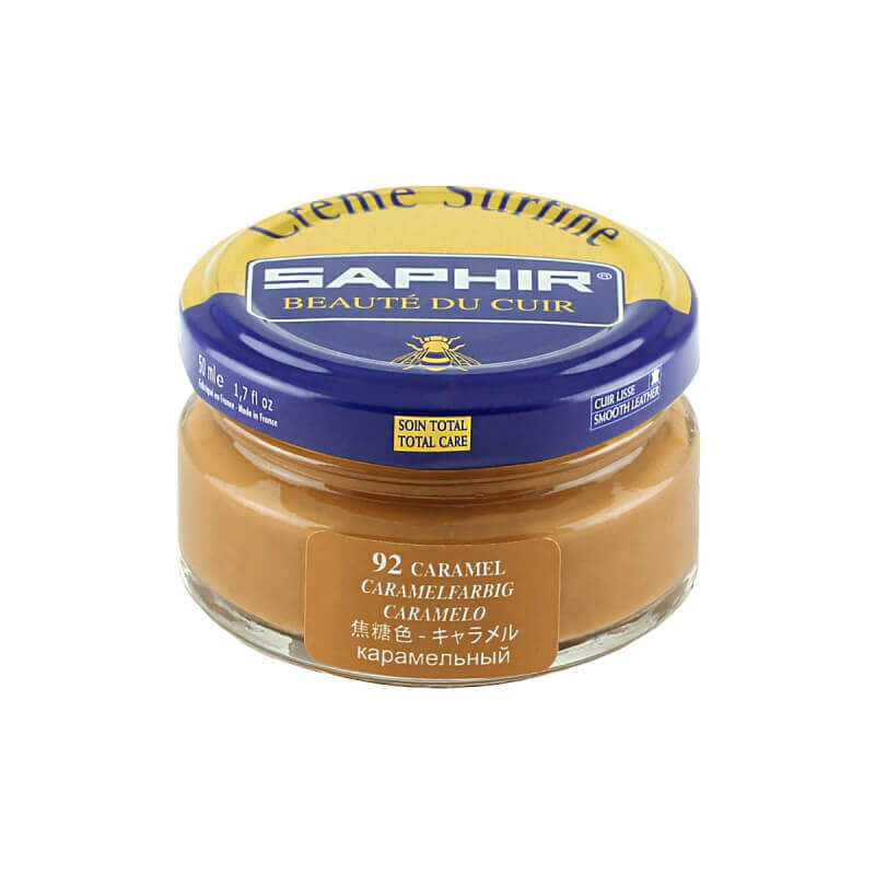Cirage caramel SAPHIR - Crème Surfine Cirage caramel SAPHIR - Crème Surfine