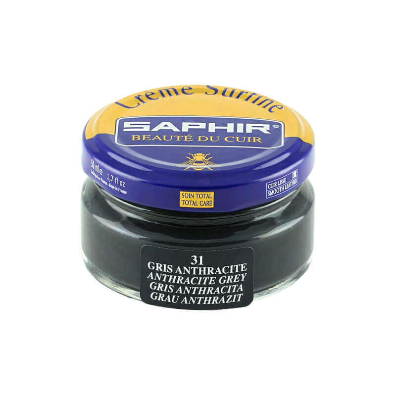 Saphir Anthracite Grey Superfine Shoe Cream Saphir Anthracite Grey Superfine Shoe Cream