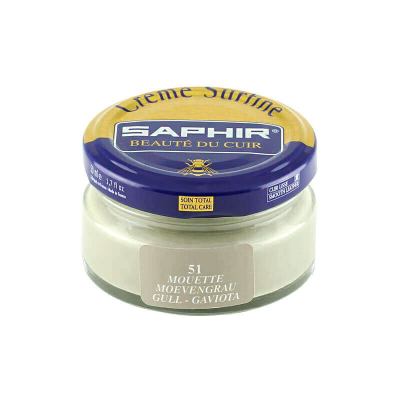 Saphir Seagull Grey Superfine Shoe Cream Saphir Seagull Grey Superfine Shoe Cream