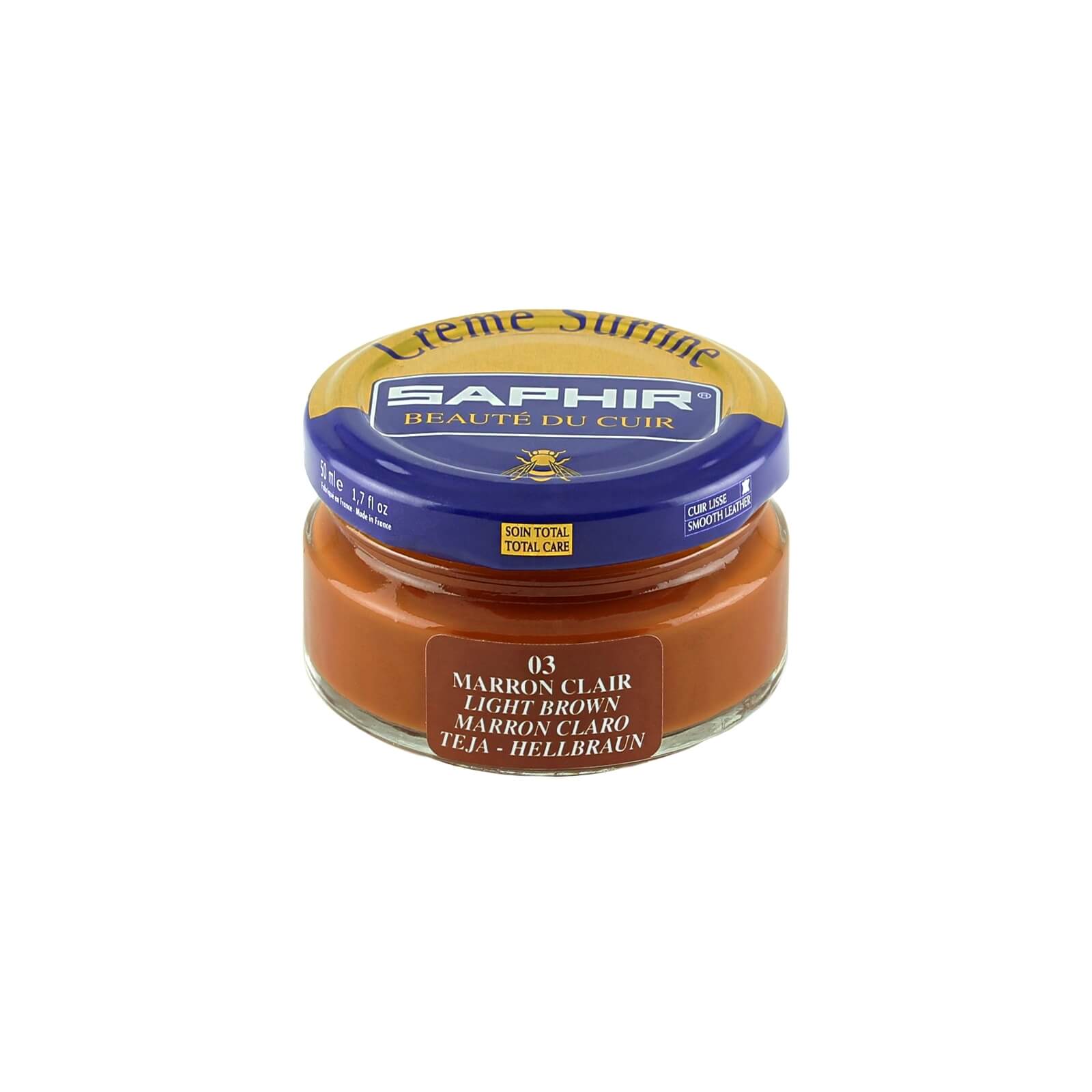 saphir cognac vs light brown