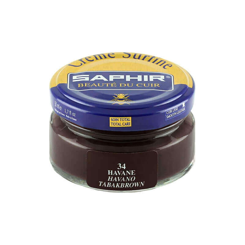 Saphir Havana Brown Superfine Shoe Cream Saphir Havana Brown Superfine Shoe Cream