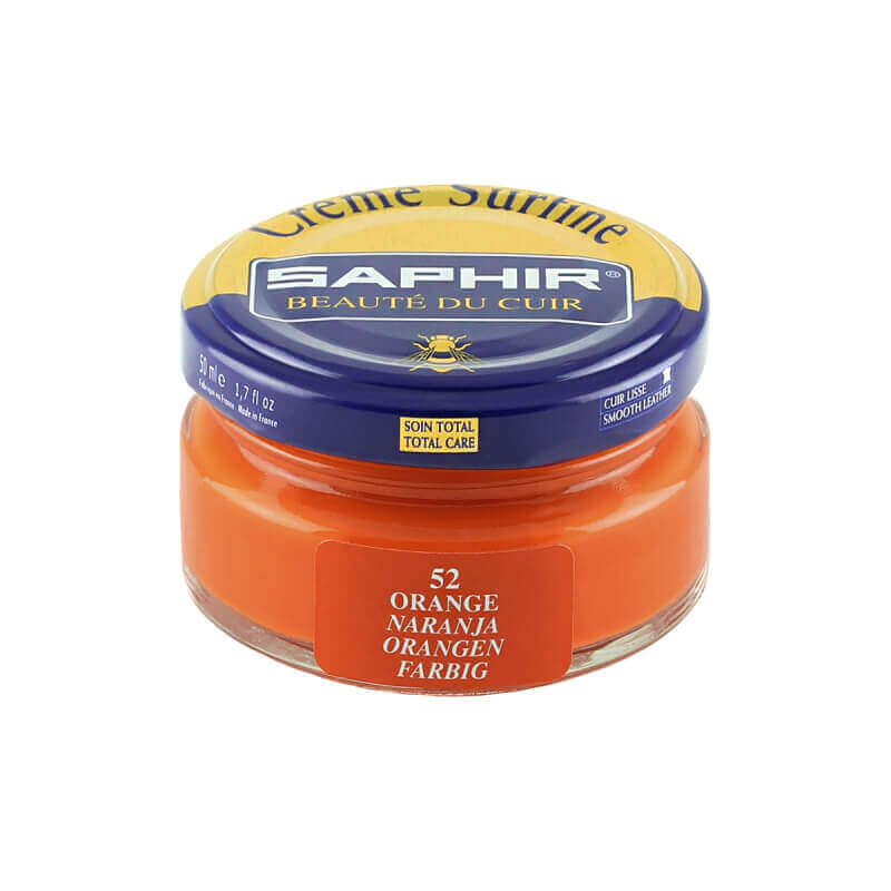 Cirage orange SAPHIR - Crème Surfine Cirage orange SAPHIR - Crème Surfine