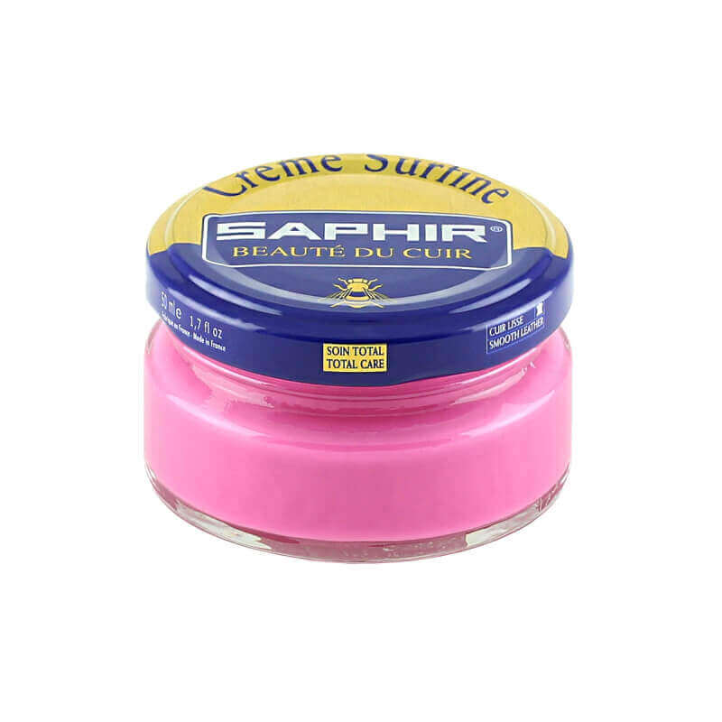 Cirage rose pompadour SAPHIR - Crème Surfine Cirage rose pompadour SAPHIR - Crème Surfine