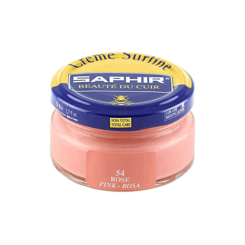 Cirage rose SAPHIR - Crème Surfine Cirage rose SAPHIR - Crème Surfine