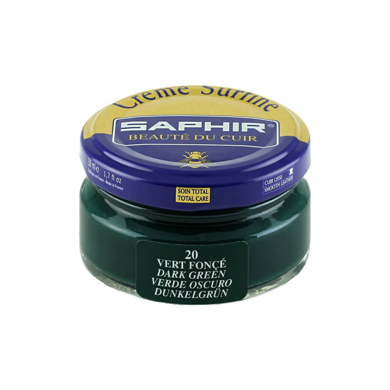 Saphir Dark Green Superfine Shoe Cream Saphir Dark Green Superfine Shoe Cream