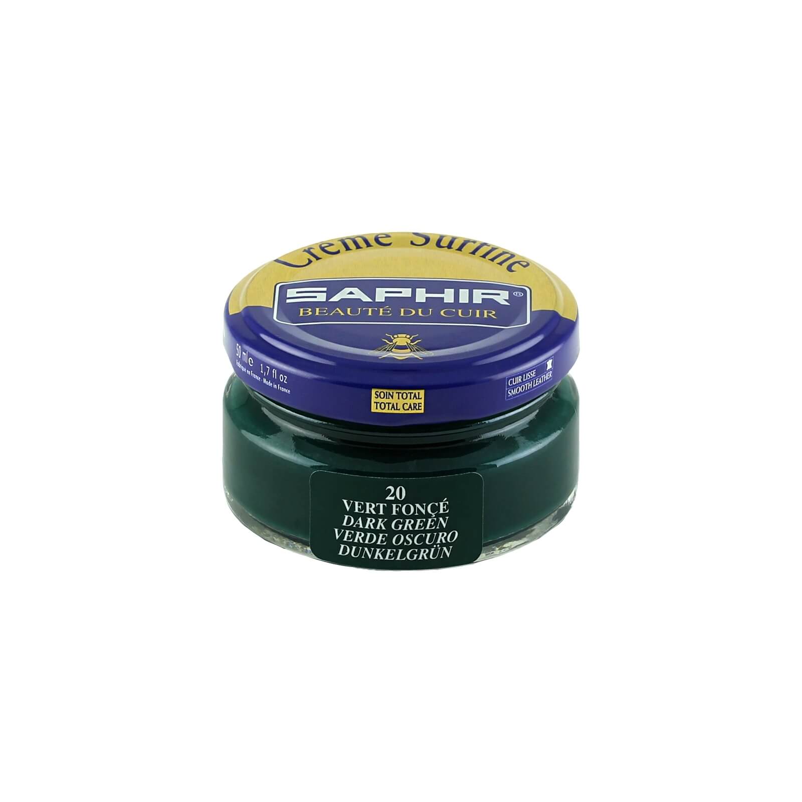 Saphir Dark Green Black Shoes Saphir Dark Green Black Shoes
