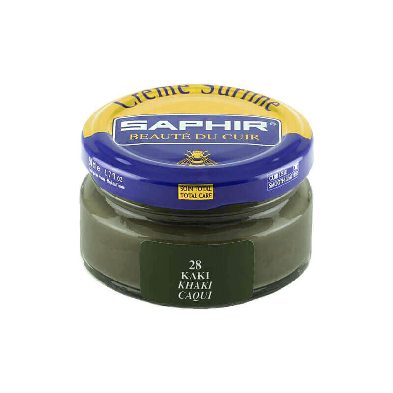 Saphir Khaki Green Superfine Shoe Cream Saphir Khaki Green Superfine Shoe Cream