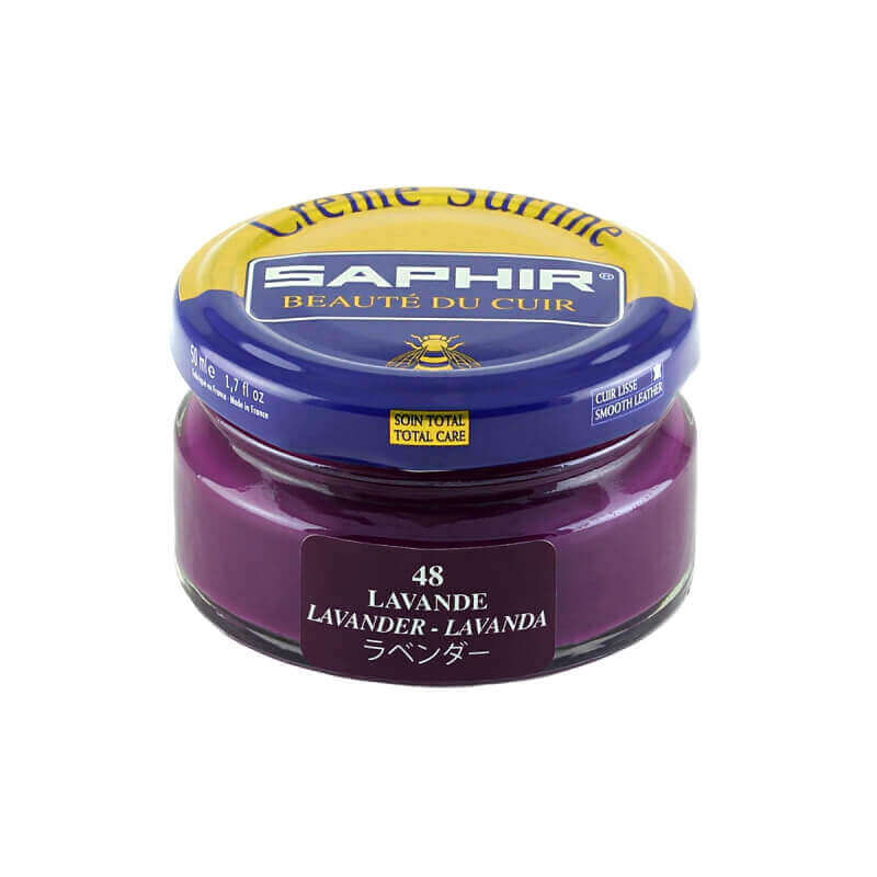 Cirage violet lavande SAPHIR - Crème Surfine Cirage violet lavande SAPHIR - Crème Surfine