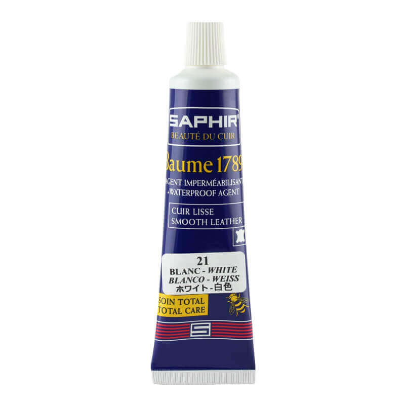 Cirage SAPHIR blanc - crème de luxe en tube Cirage SAPHIR blanc - crème de luxe en tube