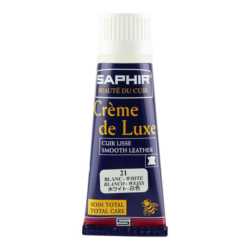 Cirage SAPHIR blanc - Crème de luxe en applicateur Cirage SAPHIR blanc - Crème de luxe en applicateur