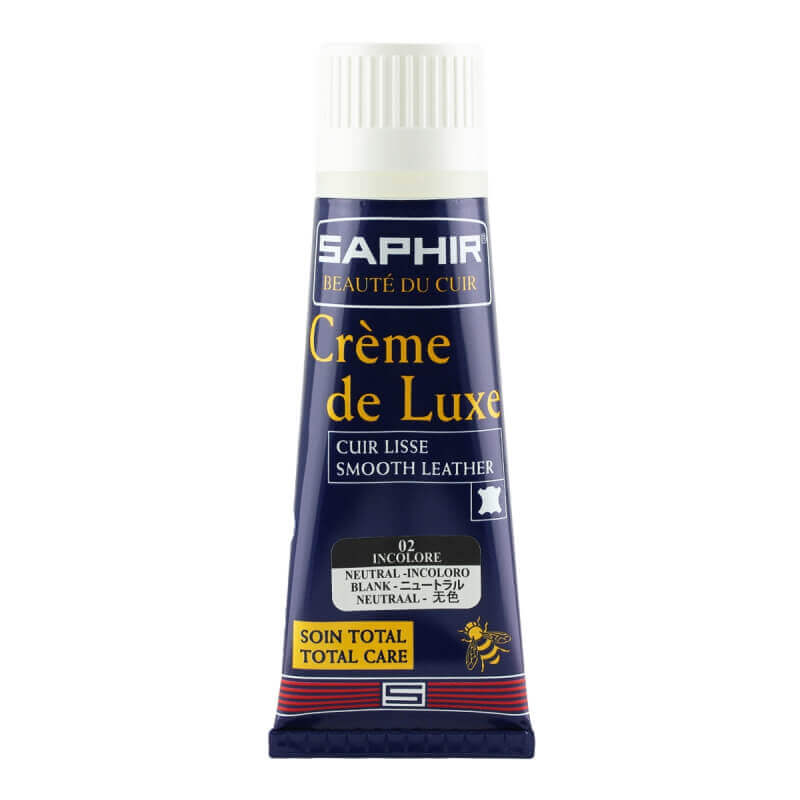 Cirage SAPHIR incolore - Crème de luxe en applicateur Cirage SAPHIR incolore - Crème de luxe en applicateur