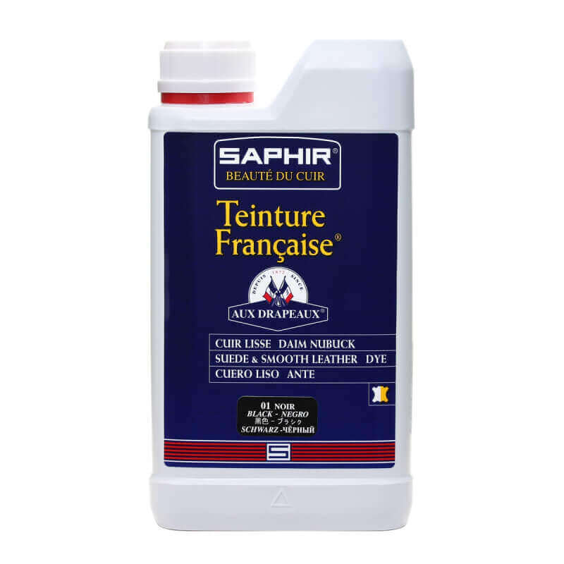 Saphir Black Shoe Dye 500ml Saphir Black Shoe Dye 500ml