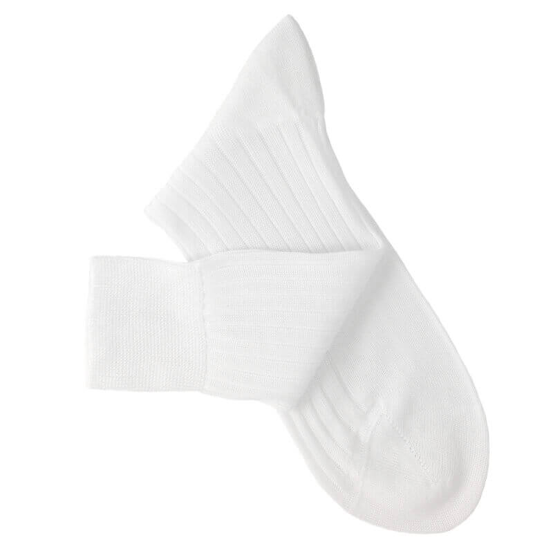White Lisle Socks White Lisle Socks