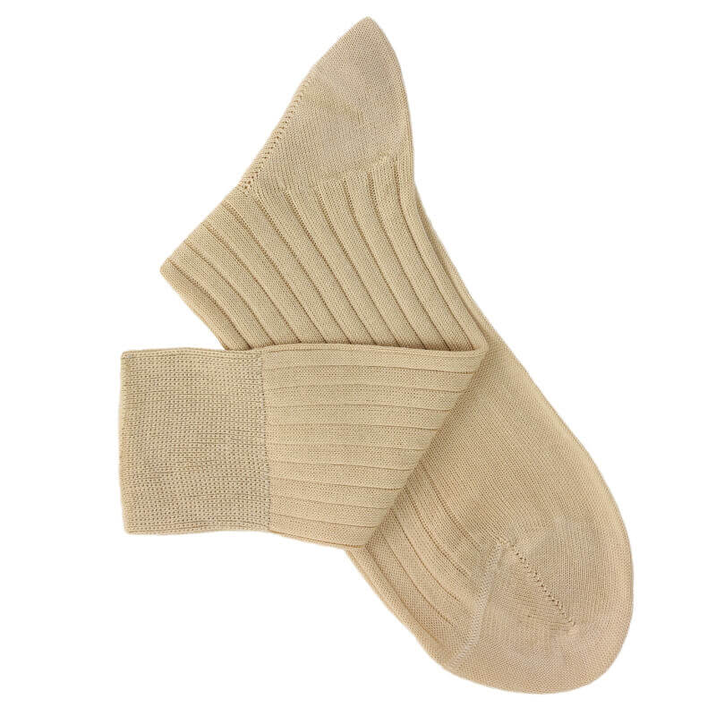 Chaussettes fil d'Ecosse beige Chaussettes fil d'Ecosse beige