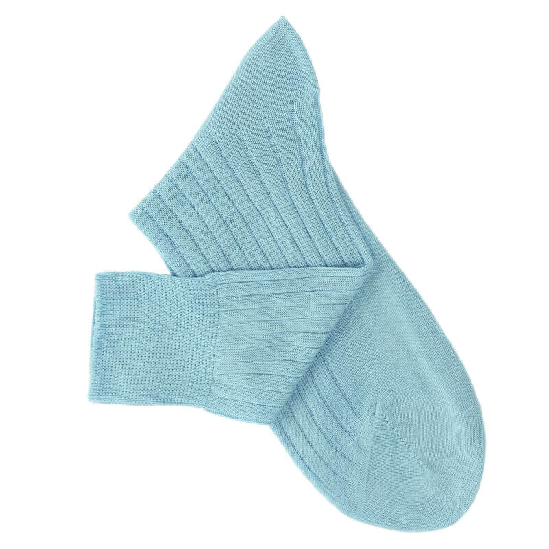 Turquoise Lisle Socks Turquoise Lisle Socks