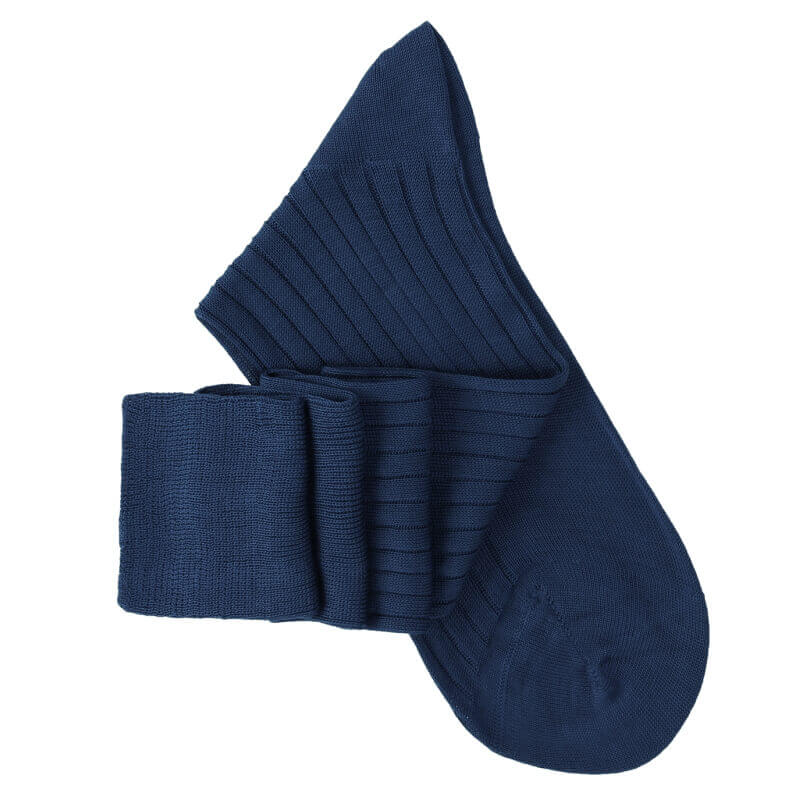 Petrol Blue Knee High Socks Petrol Blue Knee High Socks