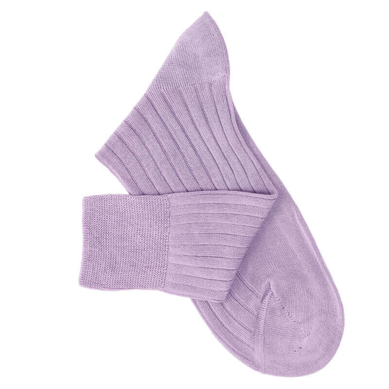 Chaussettes fil d'Ecosse parme Chaussettes fil d'Ecosse parme