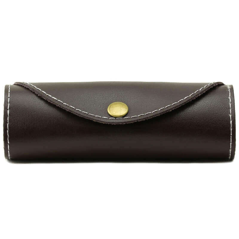 Gant lustreur cuir marron foncé Gant lustreur cuir marron foncé