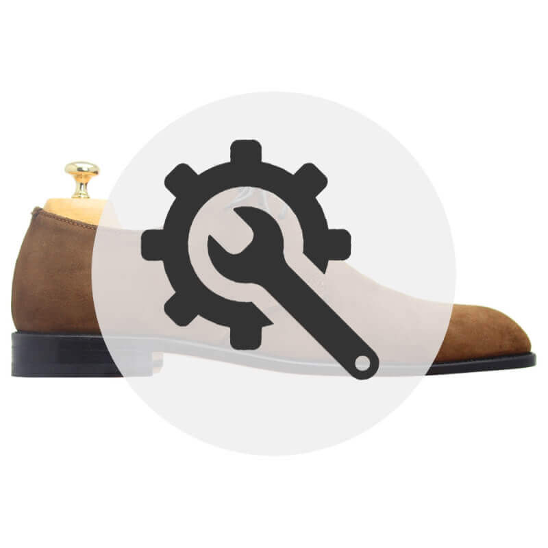 Rénovation chaussures daim Rénovation chaussures daim