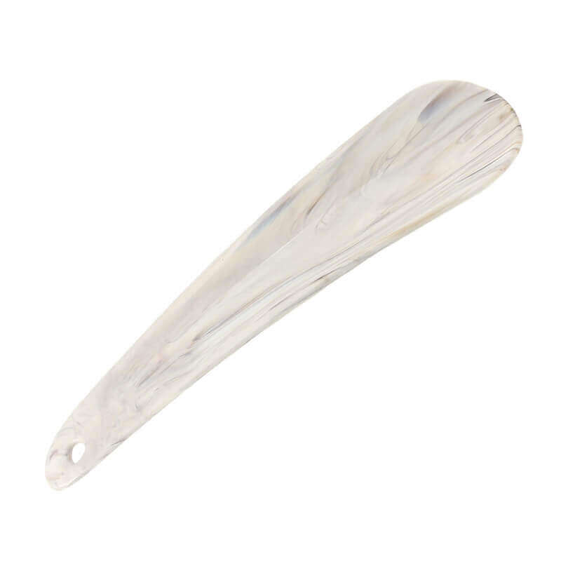 Chausse-pied imitation marbré blanc Chausse-pied imitation marbré blanc