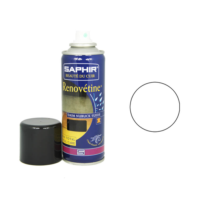 Rénovateur daim incolore SAPHIR - Renovétine aérosol Rénovateur daim incolore SAPHIR - Renovétine aérosol