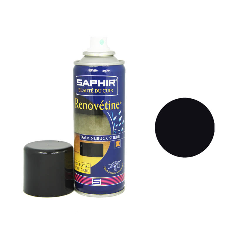 Rénovateur daim bleu marine SAPHIR - Renovétine aérosol Rénovateur daim bleu marine SAPHIR - Renovétine aérosol