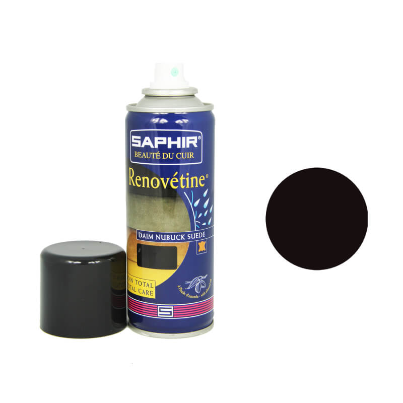 Rénovateur daim noir SAPHIR - Renovétine aérosol Rénovateur daim noir SAPHIR - Renovétine aérosol
