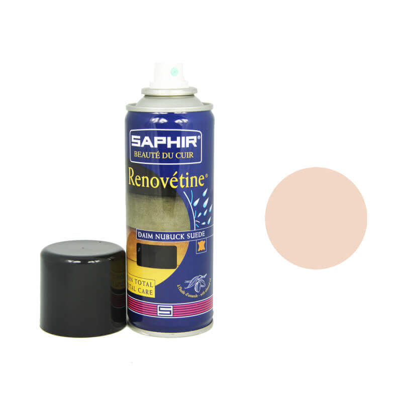 Rénovateur daim beige SAPHIR - Renovétine aérosol Rénovateur daim beige SAPHIR - Renovétine aérosol