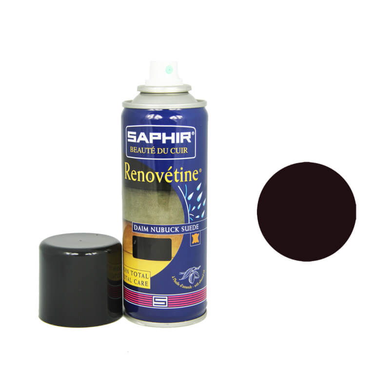 Rénovateur daim noir SAPHIR - Renovétine aérosol Rénovateur daim noir SAPHIR - Renovétine aérosol