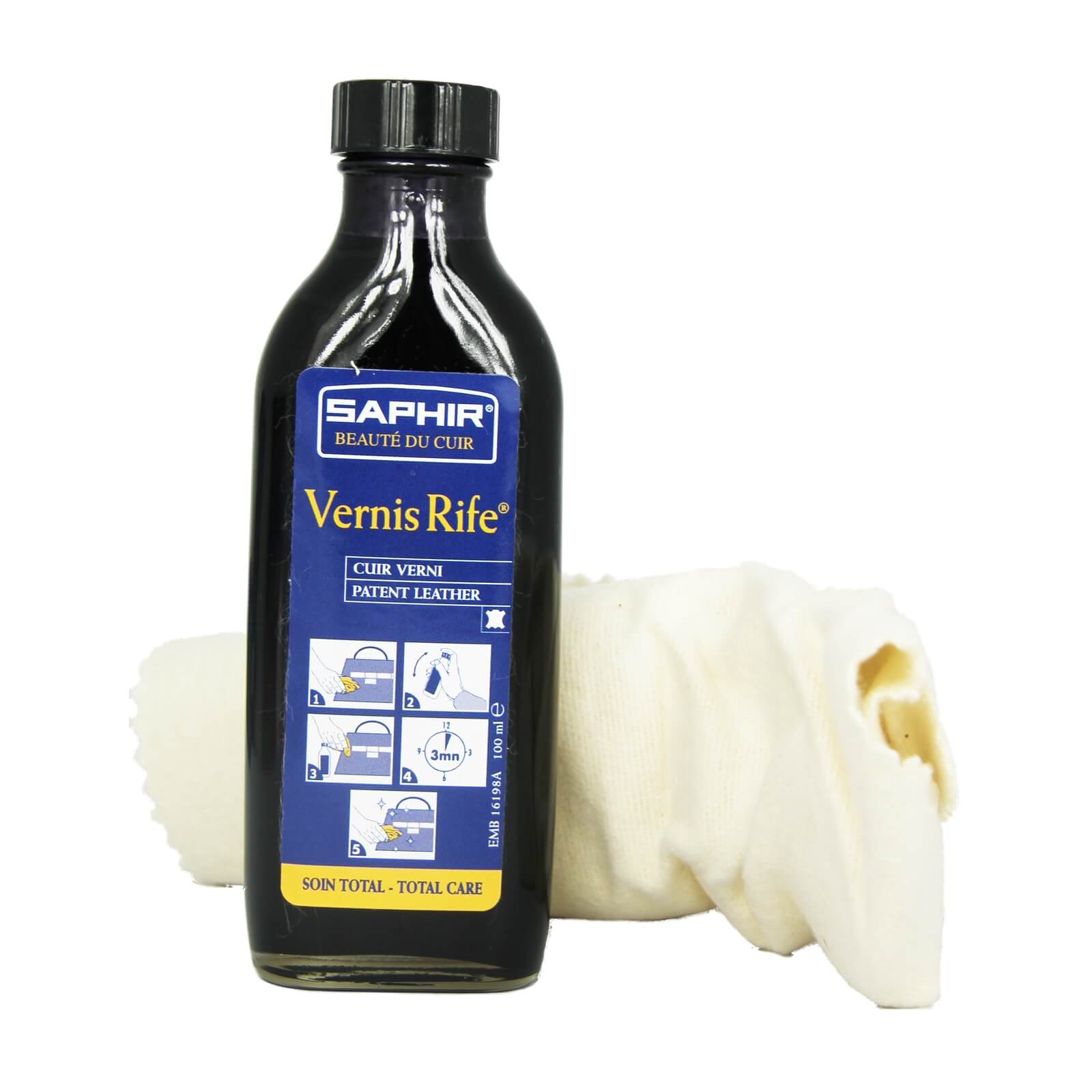 polishing patent leather