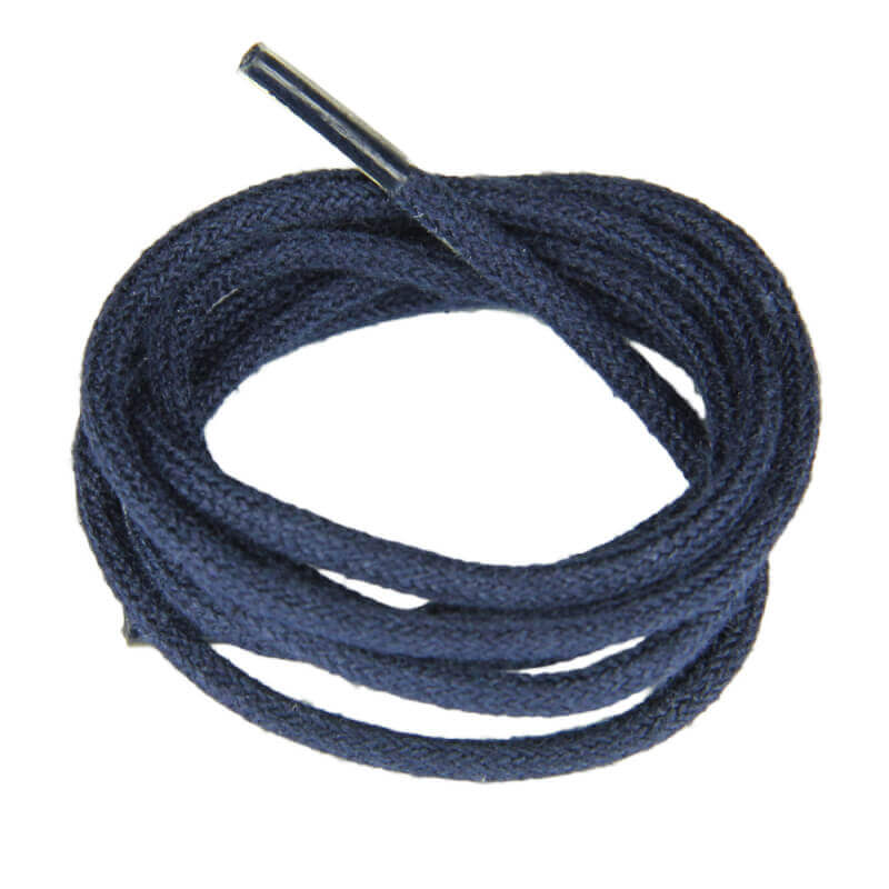 navy blue boot laces