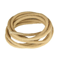 tan round shoe laces